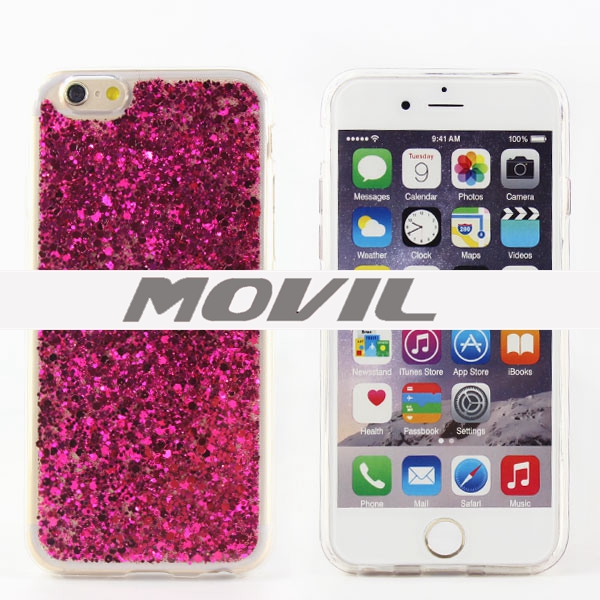 NP-2500 Funda de suave brillo para Apple iPhone 6-0